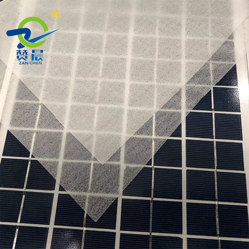 EVA太陽能板電池封裝膠膜應用于太陽能電池組件